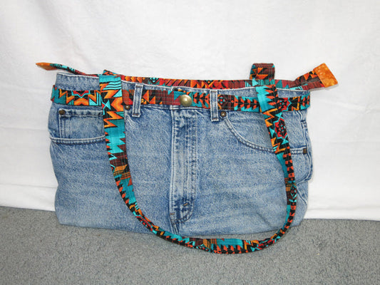 Denim Pants Tote Bag MAM-215e - Downloadable Pattern