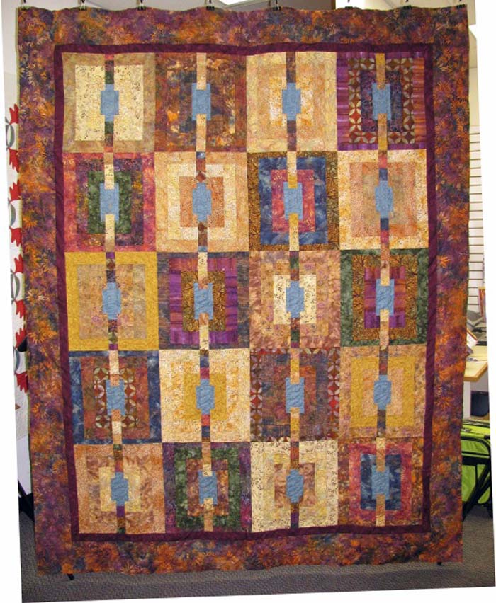 Fat Quarter Swap Quilt MD-40e  - Downloadable Pattern