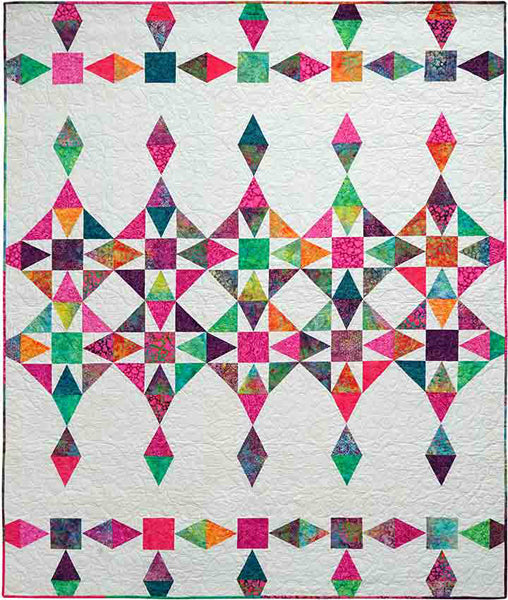 Harlequin Quilt Pattern MD-87 - Paper Pattern