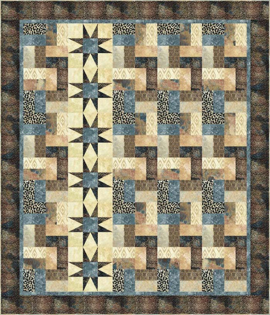 Safari Adventure Quilt Pattern MD-NC46 - Paper Pattern