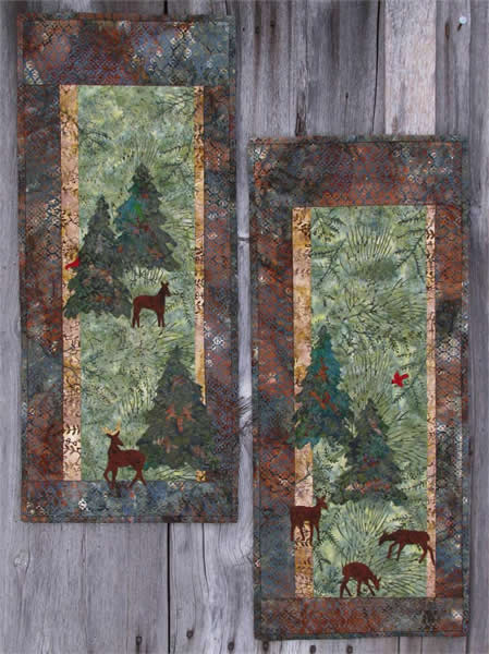 At The Edge of the Woods Quilt ME-110e - Downloadable Pattern