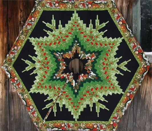 Bargello Tree Skirt ME-111e - Downloadable Pattern