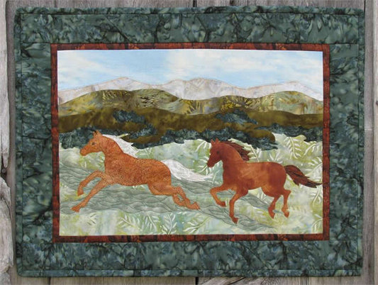 Dream Ponies Quilt ME-208e - Downloadable Pattern