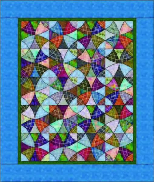 Winding Ways Quilt Pattern MGD-102 - Paper Pattern