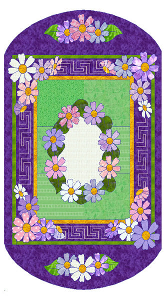 October Cosmos Quilt Pattern MGD-107 - Paper Pattern