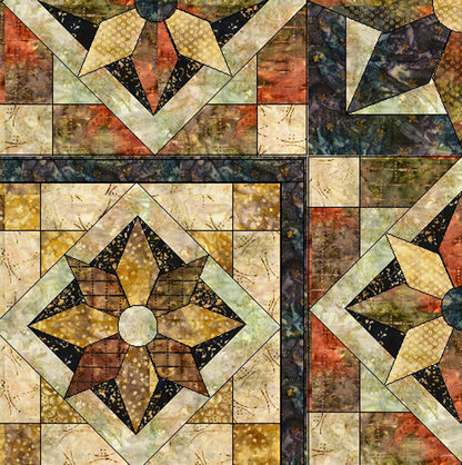 Temple Quilt MGD-311e - Downloadable Pattern