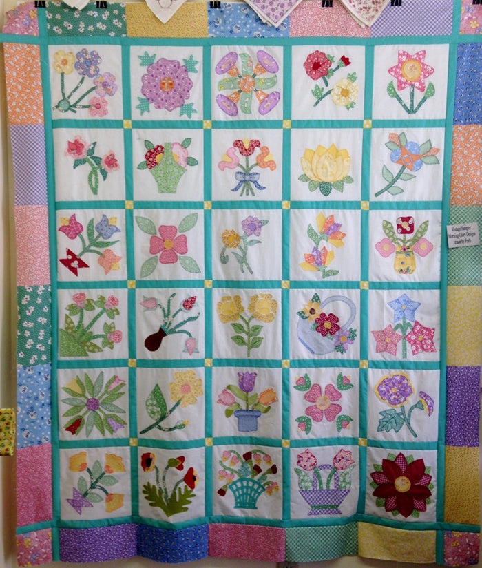 Vintage Sampler BOM Quilt Pattern MGD-514 - Paper Pattern