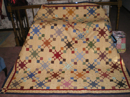 Civil War Stars Quilt MGD-521e - Downloadable Pattern