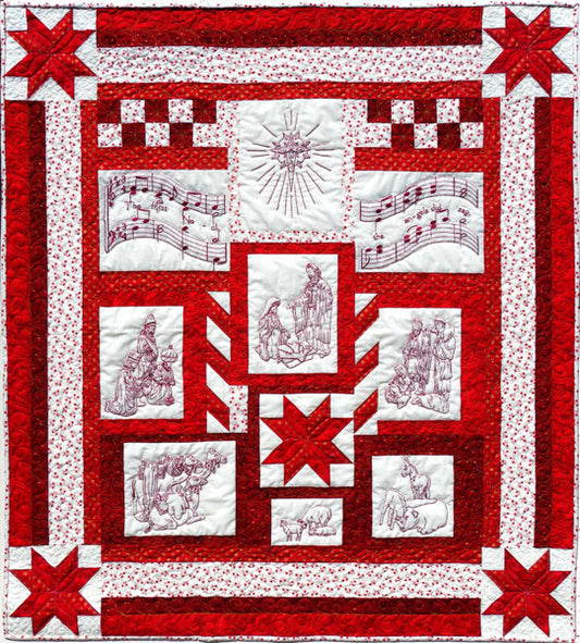 The Nativity Quilt MMD2-J175e - Downloadable Pattern