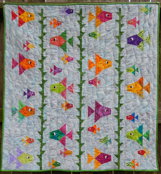 Something Fishy Quilt MSP-101e - Downloadable Pattern