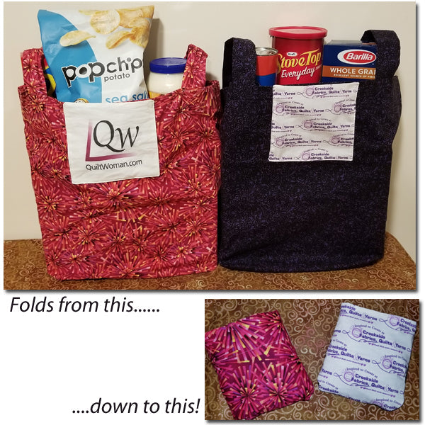 Always Handy Washable Tote Pattern NDD-107 - Paper Pattern