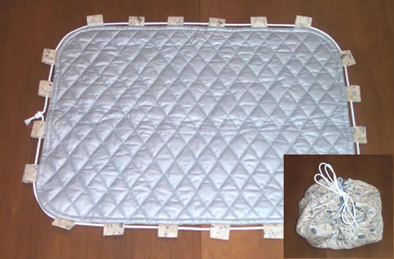 Hot Iron Carrier / Ironing Mat NDD-108e - Downloadable Pattern