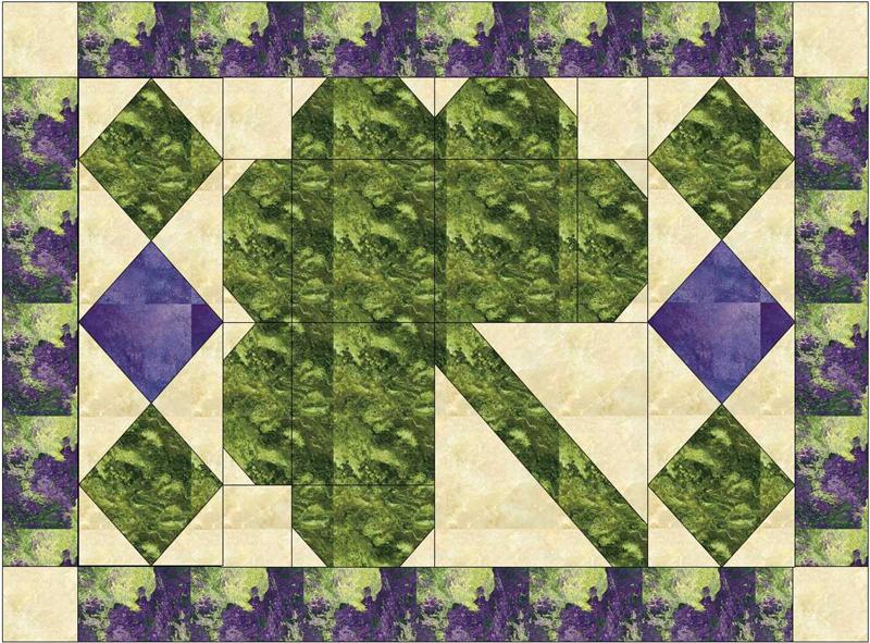 March Shamrock Placemats Pattern NDD-124 - Paper Pattern