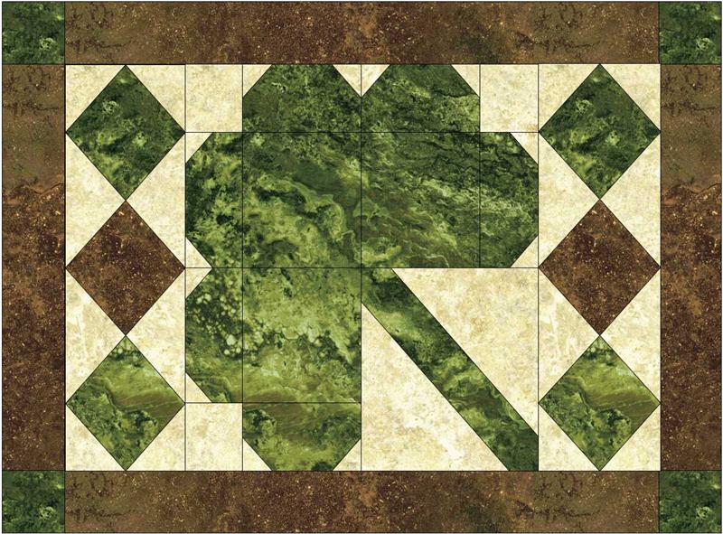 March Shamrock Placemats NDD-124e - Downloadable Pattern