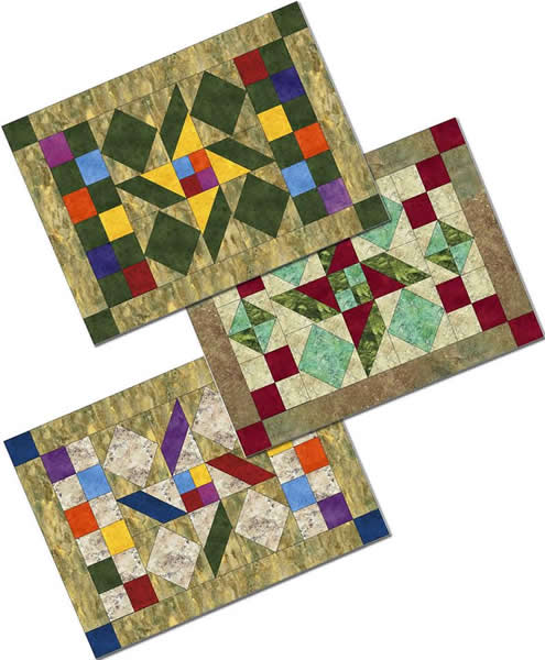 May Pinwheel Placemats Pattern NDD-126 - Paper Pattern