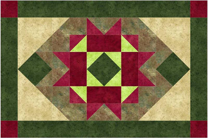 December Star Placemats NDD-133e - Downloadable Pattern