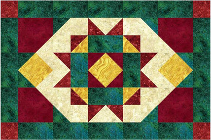 December Star Placemats Pattern NDD-133 - Paper Pattern