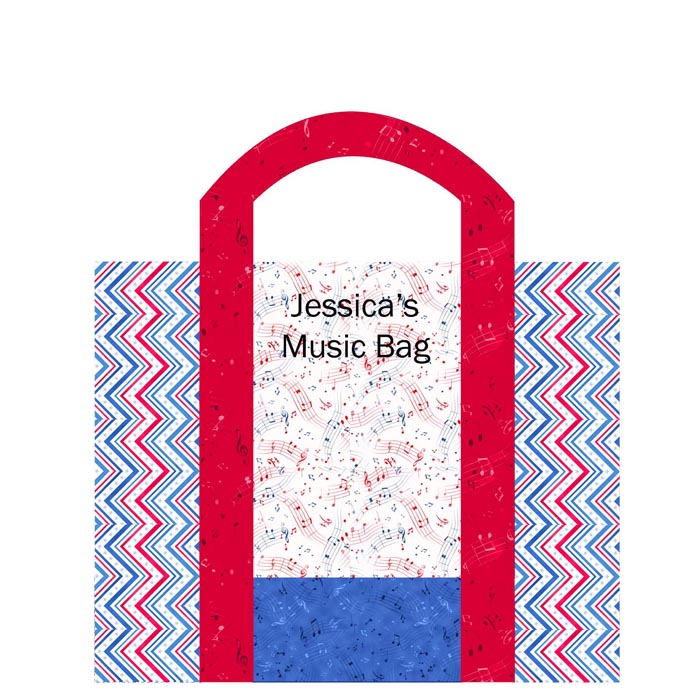 Note Tote Pattern NDD-137 - Paper Pattern