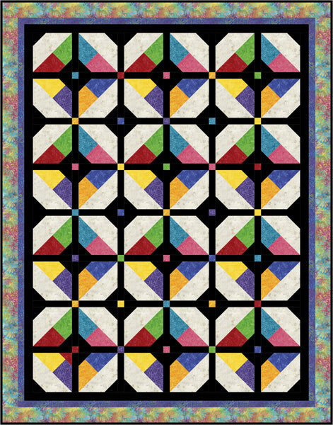 Tonga Hypnosis Quilt NDD-182e - Downloadable Pattern