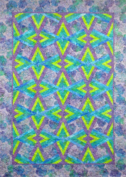 Double Diamond Quilt NJD-101e - Downloadable Pattern