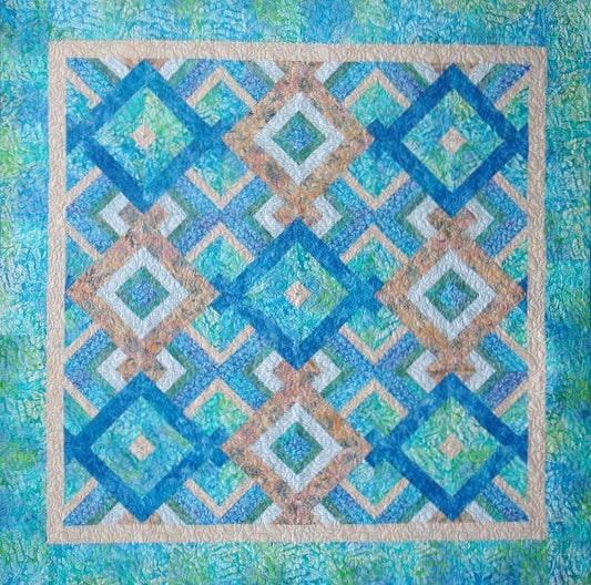 Peaceable Strips Quilt Pattern NJD-106 - Paper Pattern