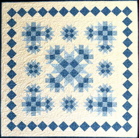 Snow Mist Quilt Pattern NMD-108 - Paper Pattern