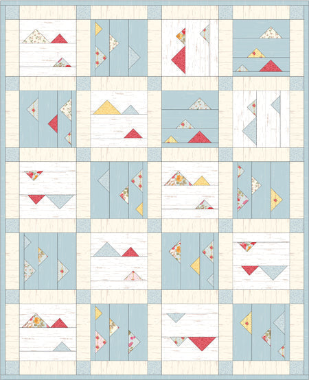 Shiplap Ahoy Quilts NZP-Q006e - Downloadable Pattern