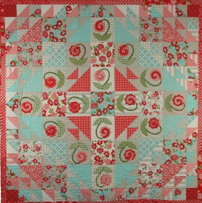 Ring Around the Posy Quilt PAD-135e - Downloadable Pattern