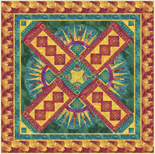 Stonehenge Beauty Quilt Pattern PC-117 - Paper Pattern