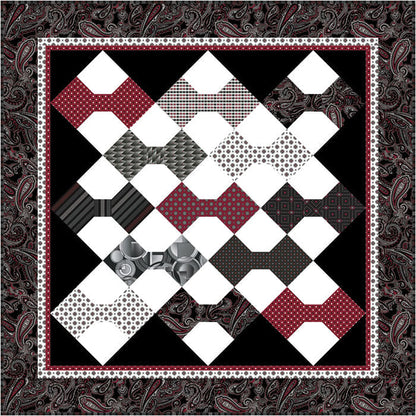 Wall Street Wardrobe Quilt PC-122e - Downloadable Pattern