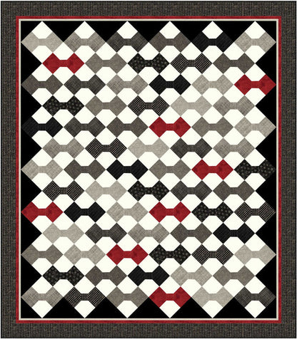 Wall Street Wardrobe Quilt PC-122e - Downloadable Pattern