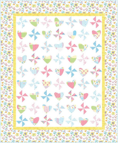 Bunny Patch Trio Quilt Pattern PC-123 - Paper Pattern