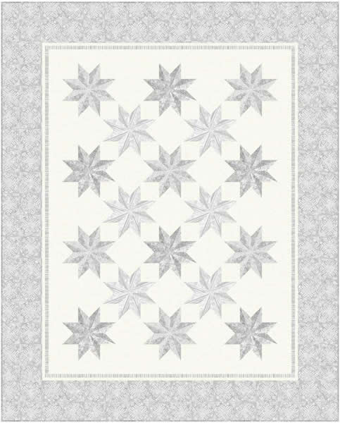 Prism Stars Quilt PC-132e - Downloadable Pattern