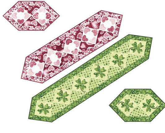 Special Occasions Placemat & Table Runner Pattern PC-135 - Paper Pattern