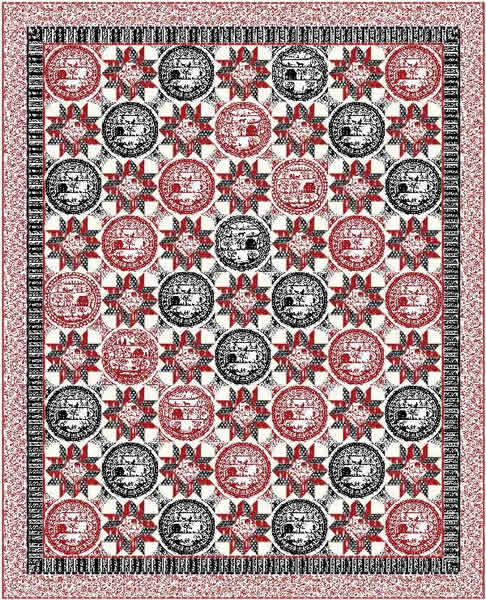 Simpler Times Quilt PC-136e - Downloadable Pattern