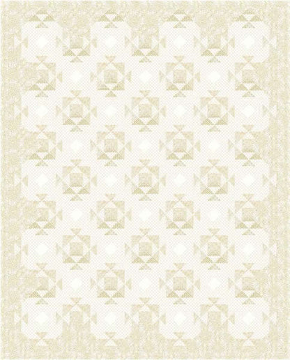 White Lace & Promises Quilt PC-140e - Downloadable Pattern