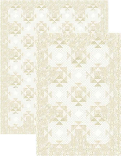 White Lace & Promises Quilt Pattern PC-140 - Paper Pattern