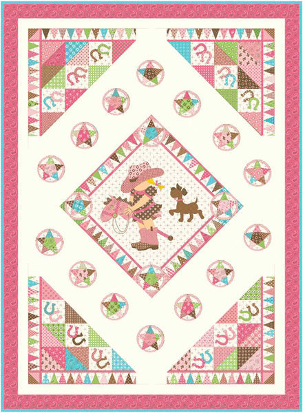 Saddle Up Quilt PC-149e - Downloadable Pattern