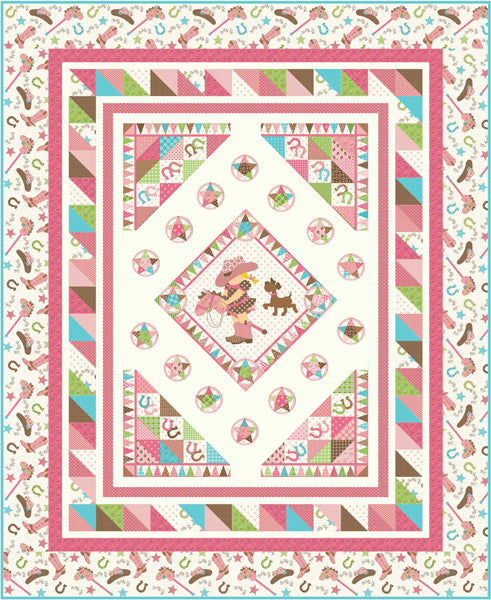 Saddle Up Quilt PC-149e - Downloadable Pattern