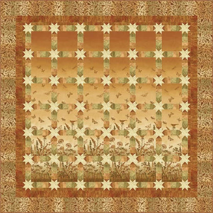 Meadow Stars Quilt PC-151e - Downloadable Pattern