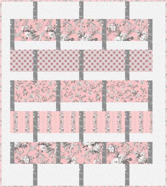 French Weave Quilt Pattern PC-152 - Paper Pattern