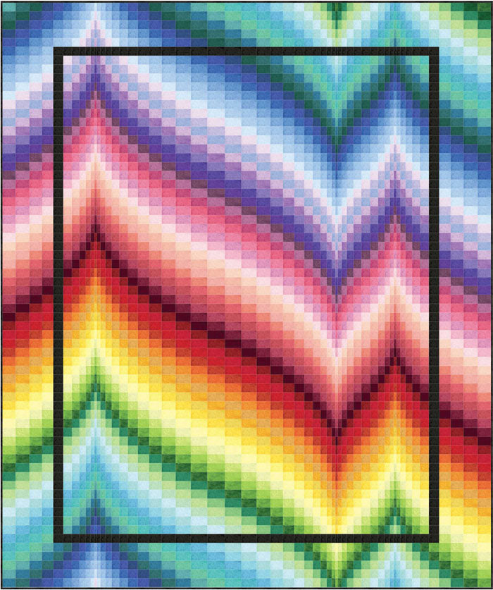 Toscana Twist Quilt PC-157e - Downloadable Pattern