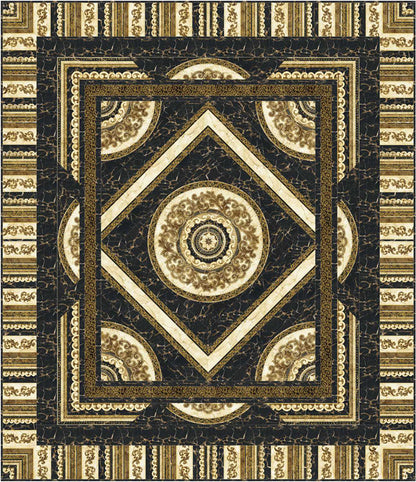 Florentine Floor Quilt PC-165e - Downloadable Pattern