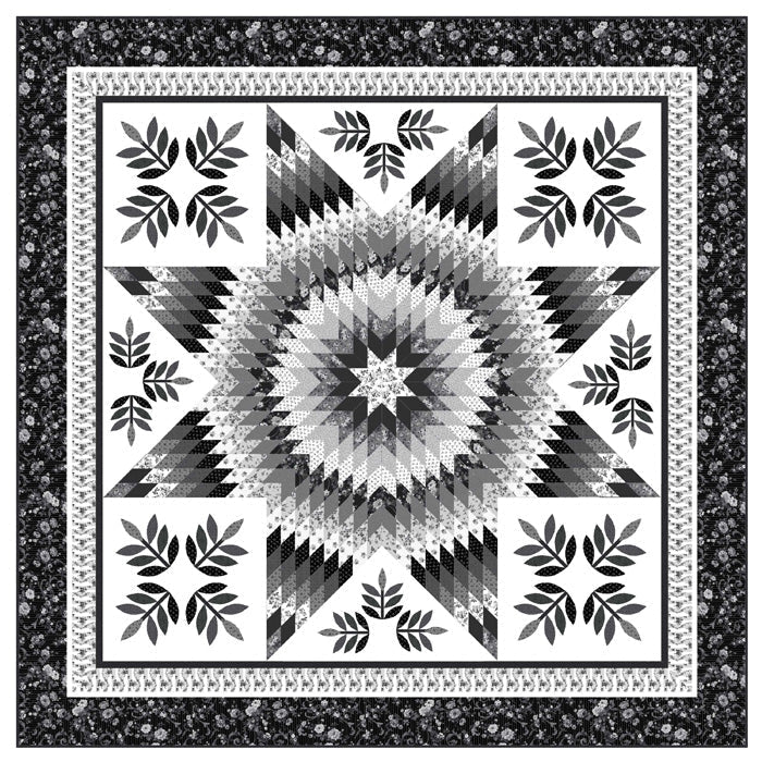 Strip-Easy Lone Star Quilt Pattern PC-166 - Paper Pattern