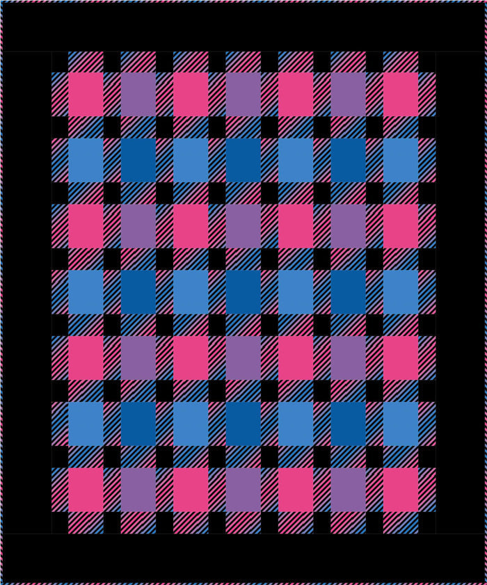 Check Mate Quilt Pattern PC-170 - Paper Pattern