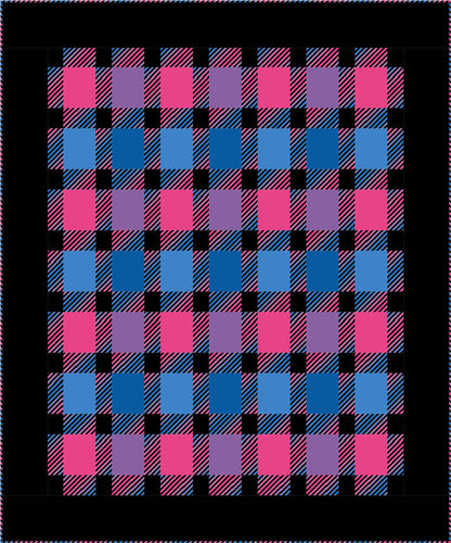 Check Mate Quilt Pattern PC-170 - Paper Pattern