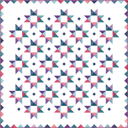 Charming Stars Quilt PC-173e - Downloadable Pattern