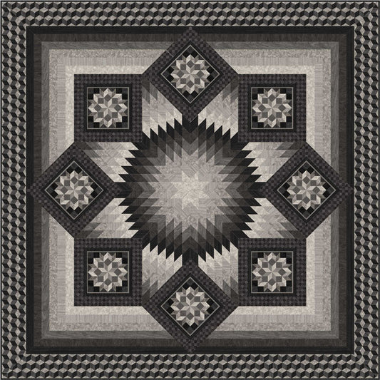 Inlaid Quilt Pattern PC-174 - Paper Pattern