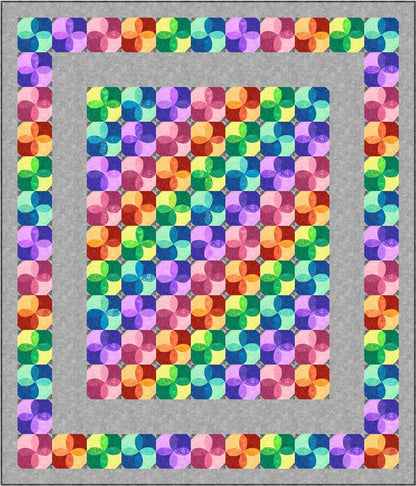 Candied Peel Quilt PC-178e - Downloadable Pattern