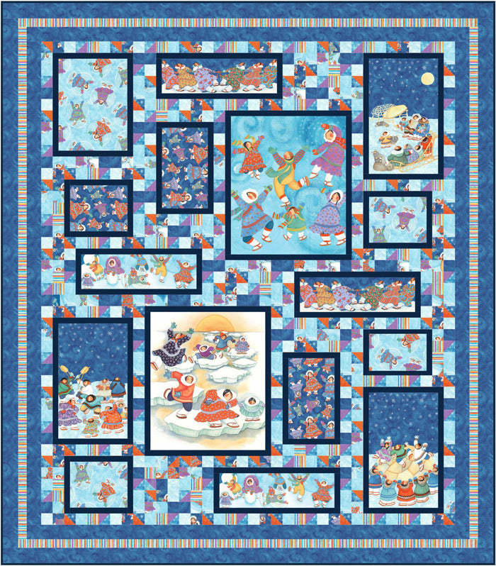 Snow Much Fun Quilt PC-192e - Downloadable Pattern